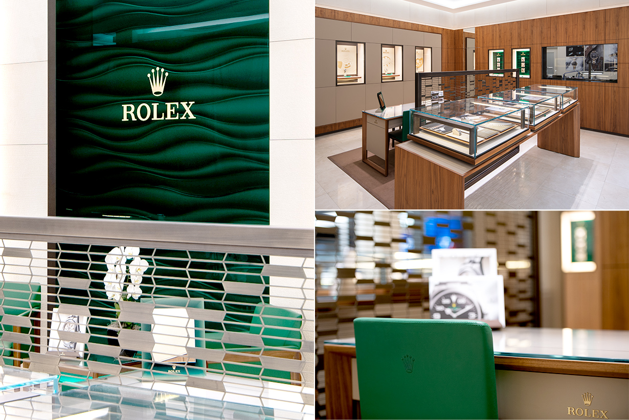 Rolex Showroom at Damiani Jewellers in Ontario