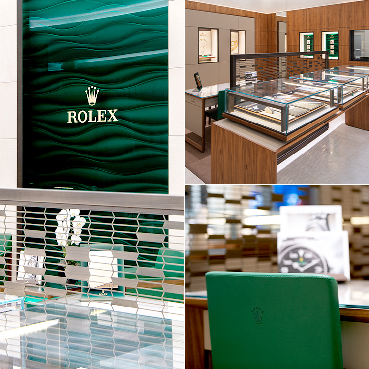 Rolex Showroom at Damiani Jewellers in Ontario