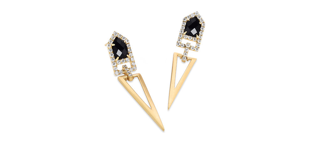 Triangular Statement Earrings