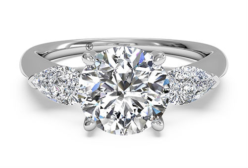 Ritani Pear Shaped Ring