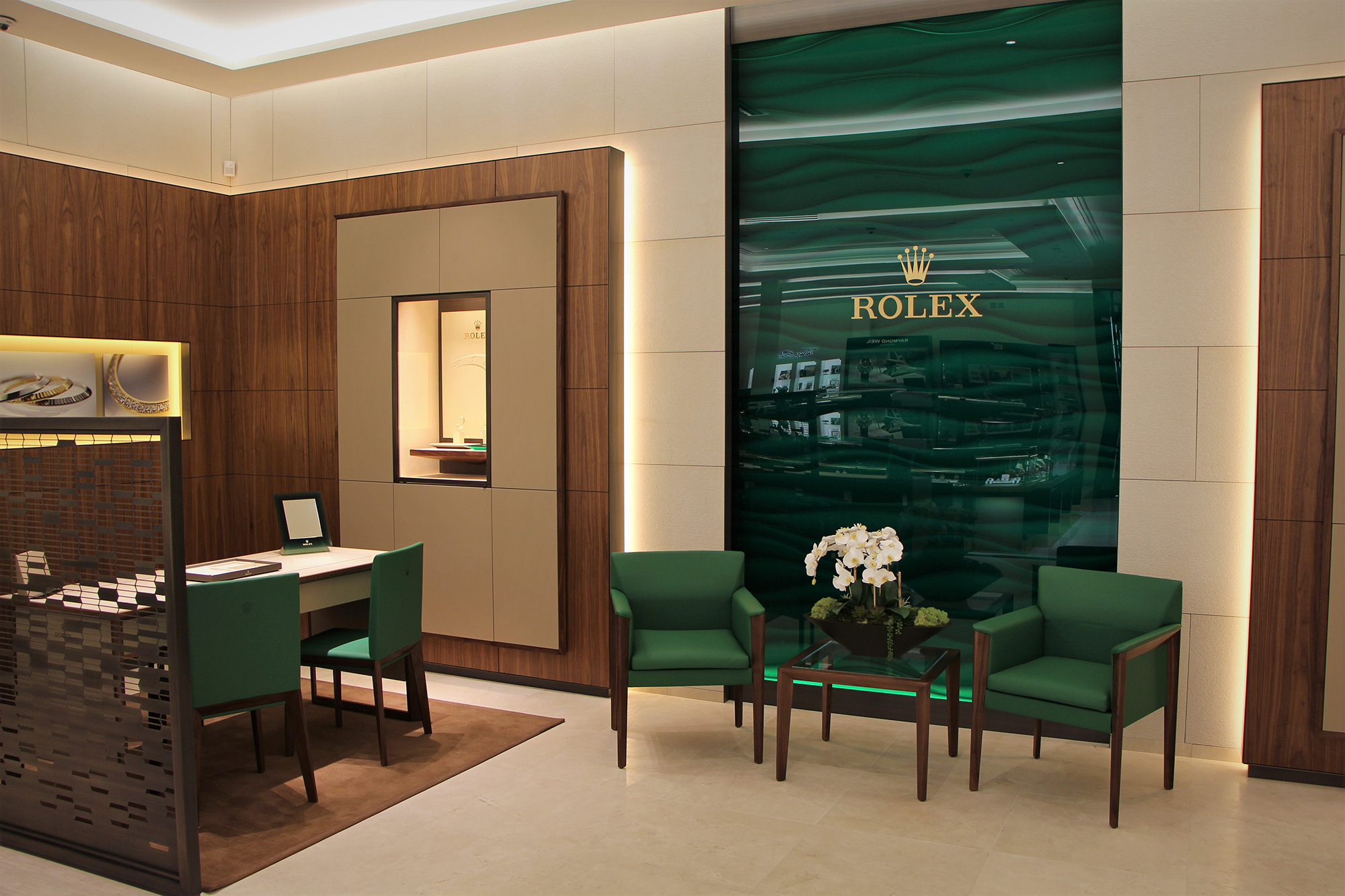 Expanded Rolex space at Damiani Jewellers