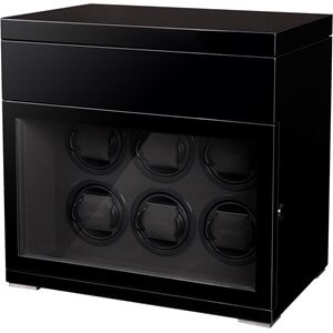 Watchwinder 6 Black 6.16.B