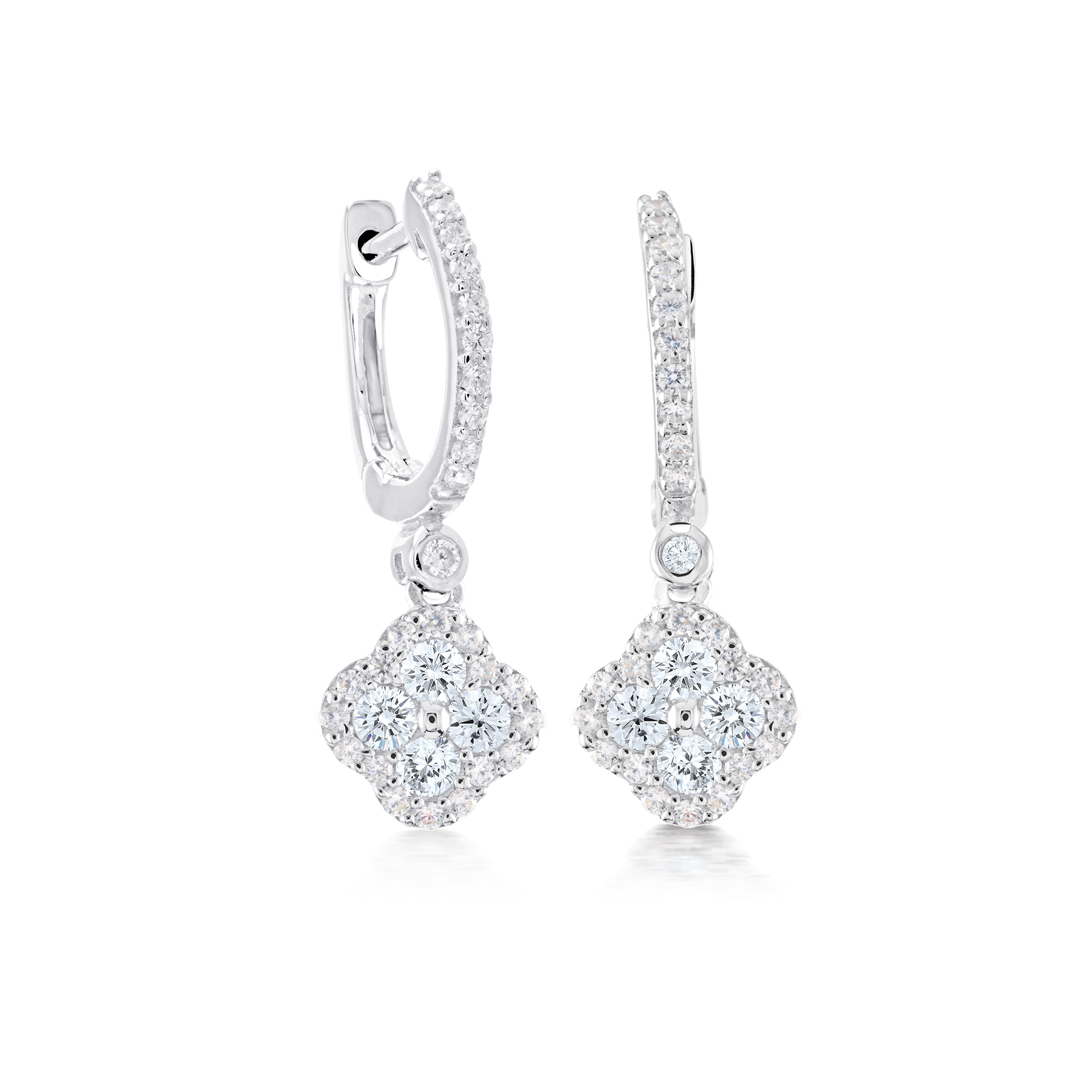 Miss Mimi Heritage Clover Drop Earrings 13-021485