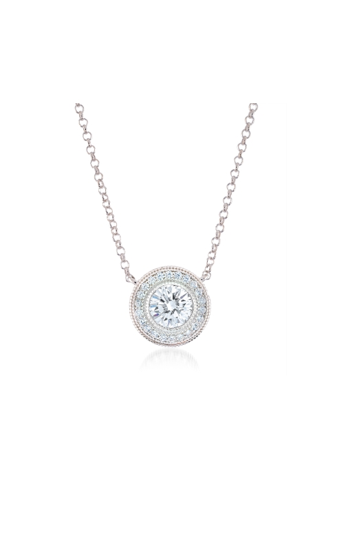 Miss Mimi Heritage Circle Silver Necklace 04-021789-01