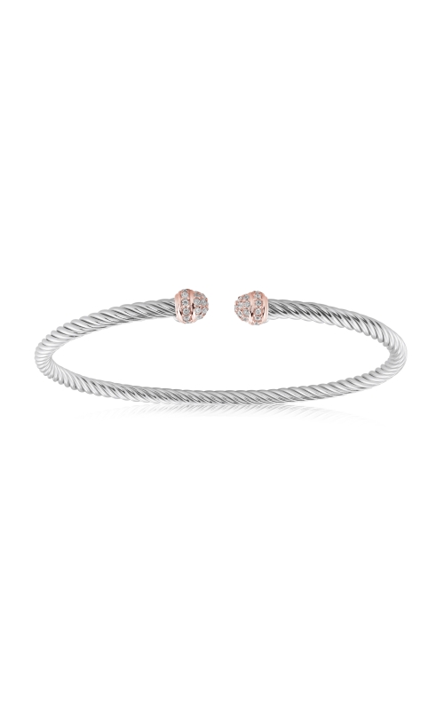 Miss Mimi Silver Mini Twist Bangle 07-083484-03