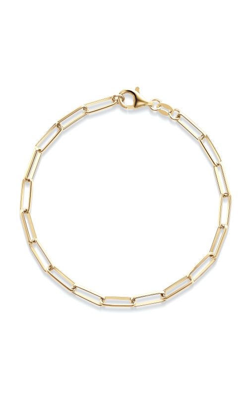 Miss Mimi Silver Paper Clip Bracelet 07-403614-02