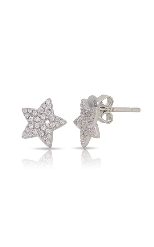 Miss Mimi Star Silver Stud Earrings 13-022923-01