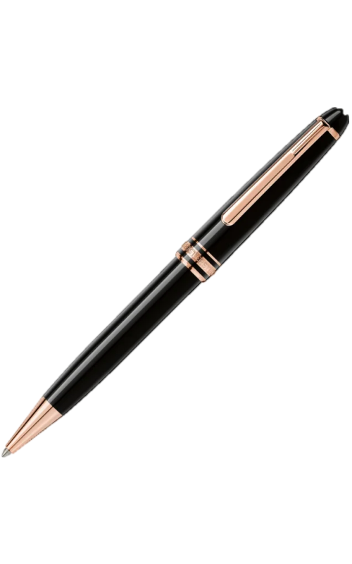 Montblanc Meisterstuck Rose Gold-Coated Classique Ballpoint Pen 112679