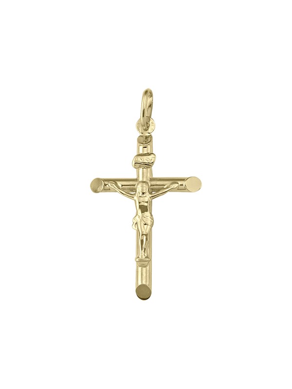 Tecimer 18 Karat Yellow Gold Cross N1102-18Y