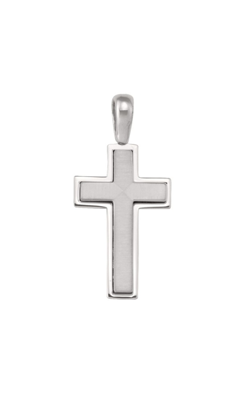 Tecimer 18 Karat White Gold Cross N1470-18W