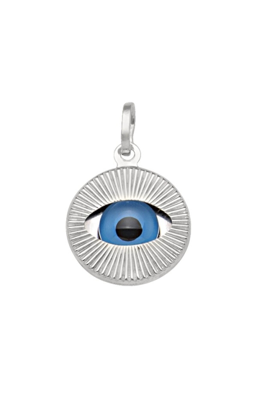 Tecimer 18 Karat White Gold Evil Eye Pendant N6753-18W