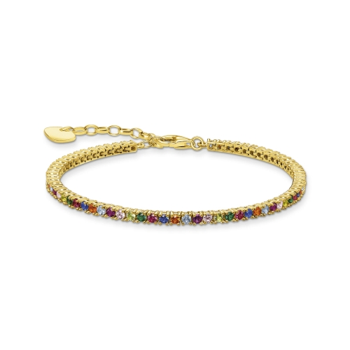 Thomas Sabo Rainbow CZ Tennis Bracelet A2021-996-7