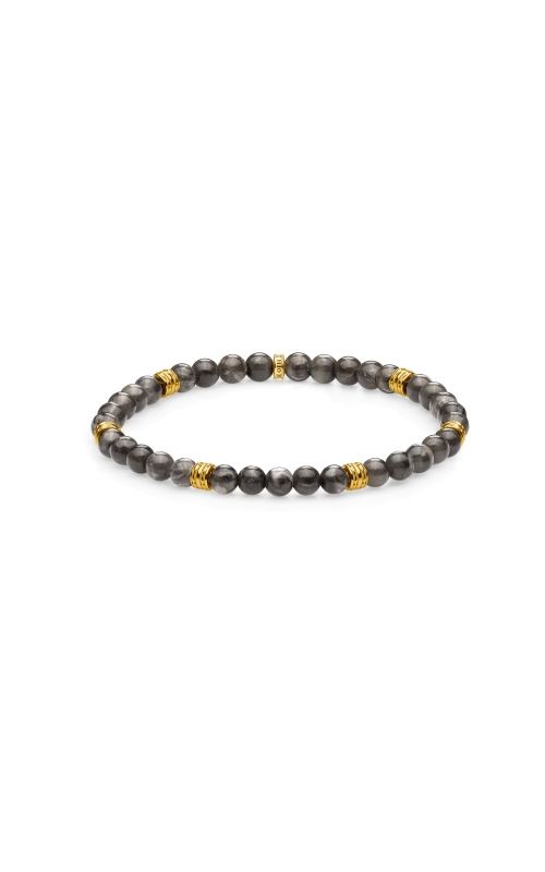 Thomas Sabo Grey Marble Beaded Bracelet A1926-413-5