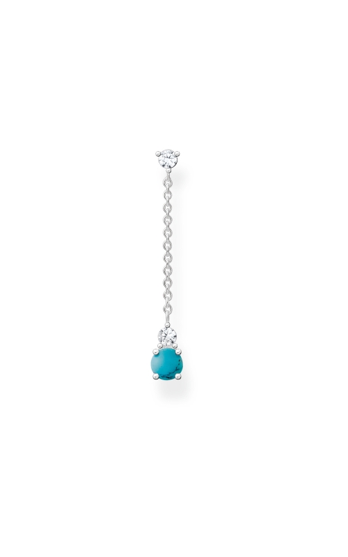 Thomas Sabo Turquoise Single Drop Earring H2180-405-17