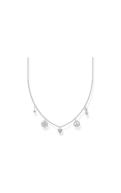 Thomas Sabo CZ Symbol Necklace KE2123-051-14