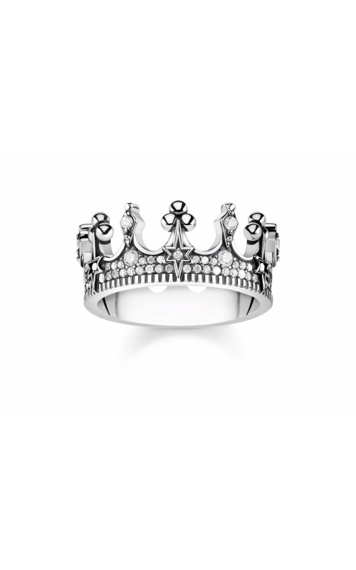 Thomas Sabo Silver Crown Ring TR2224-643-14