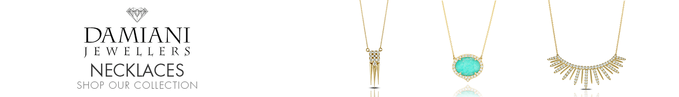 Necklaces at Damiani Jewellers