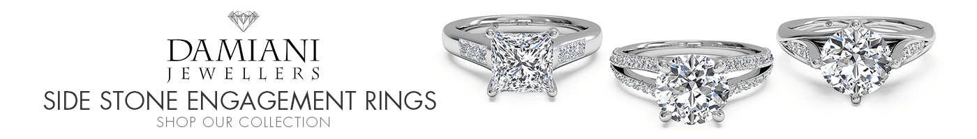 Side Stone Engagement Rings at Damiani Jewellers