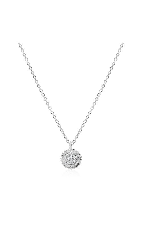 Miss Mimi Silver Round Drop Necklace 04-146304-01