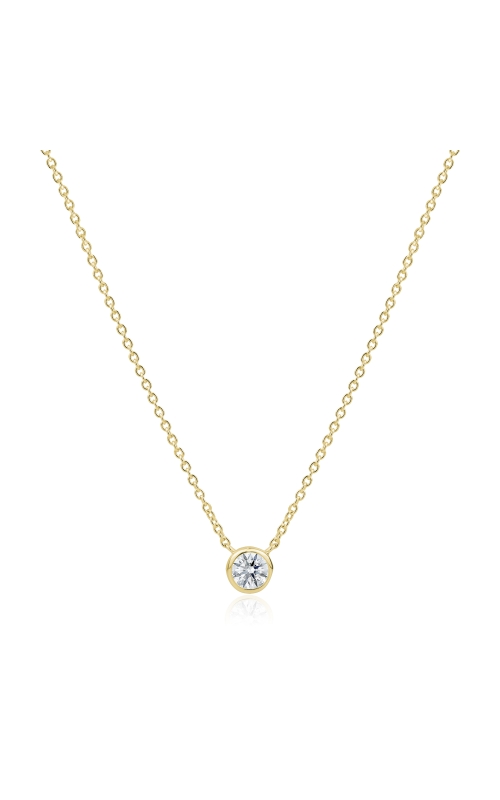 Miss Mimi Silver Bezel Drop Necklace 04-146409-02