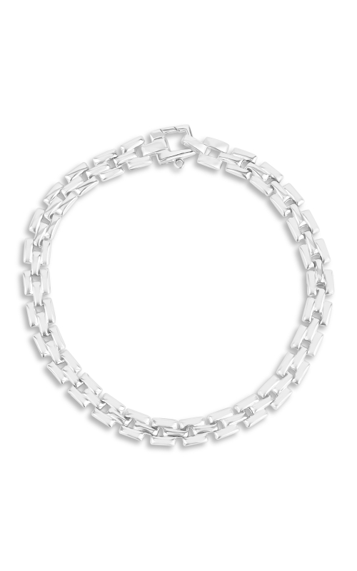 Miss Mimi Silver Square Link Bracelet 07-086753-01